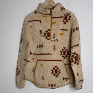 Liv Outdoor Women's Ainsley Plush Sherpa Pullover size Large